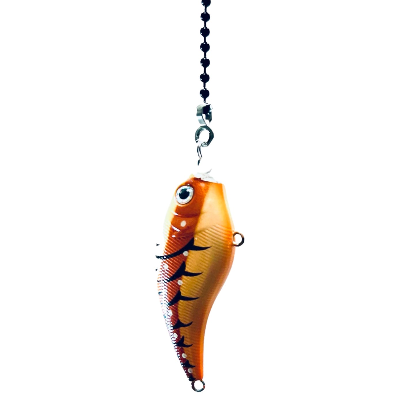 Crank Bait Chain Pull Lure (Brown)