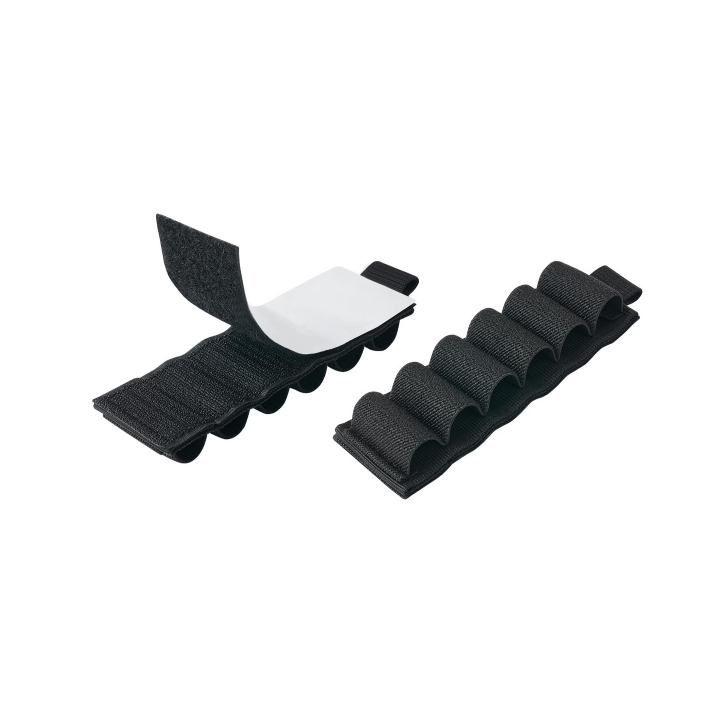 6 Rounds Black Shell Card Holder for Rifle Shotgun Cartridge 12/20 Gauge Shell