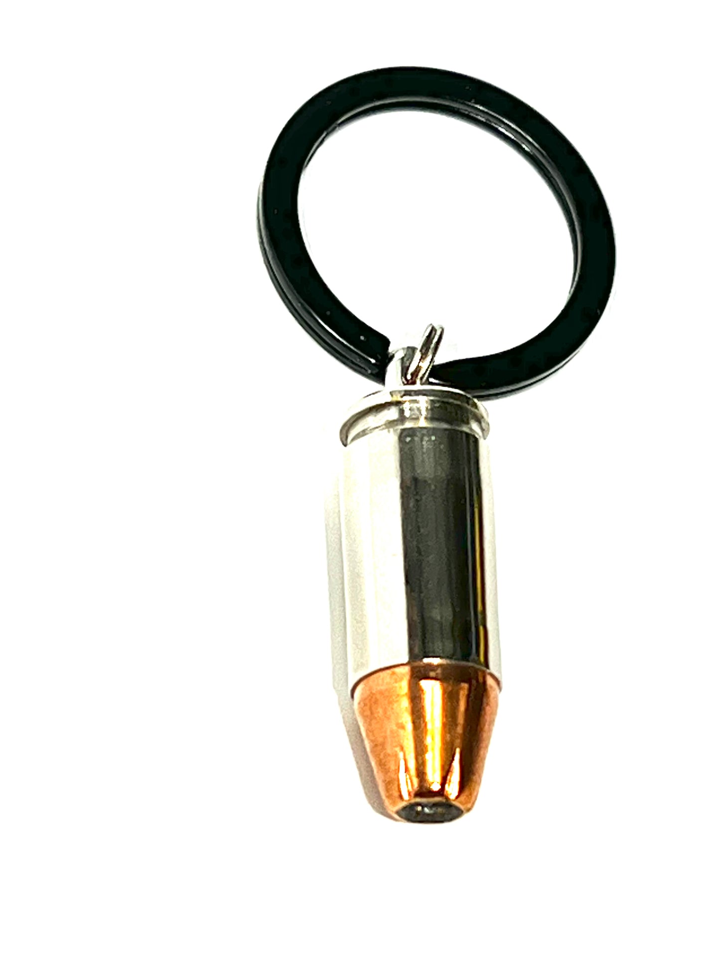 9mm Nickel Plated Keychain