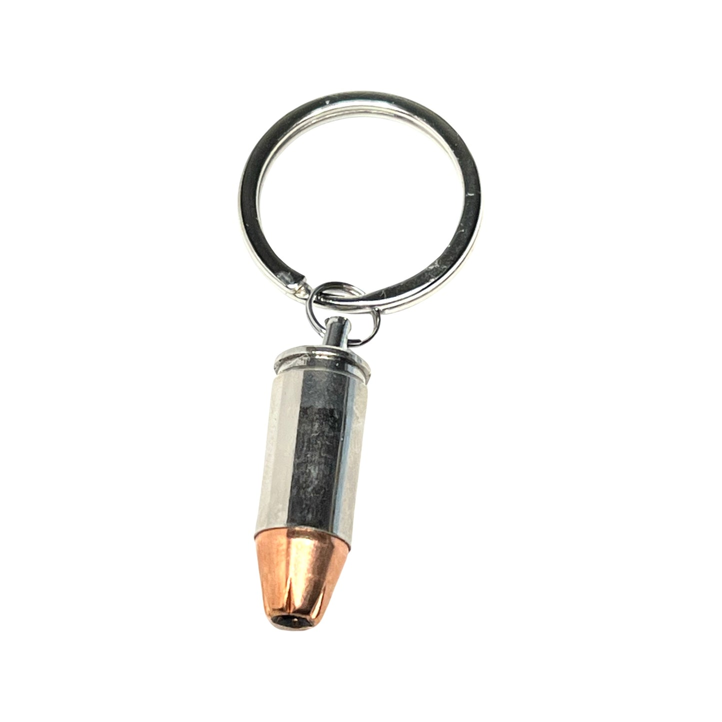 9mm Nickel Plated Keychain