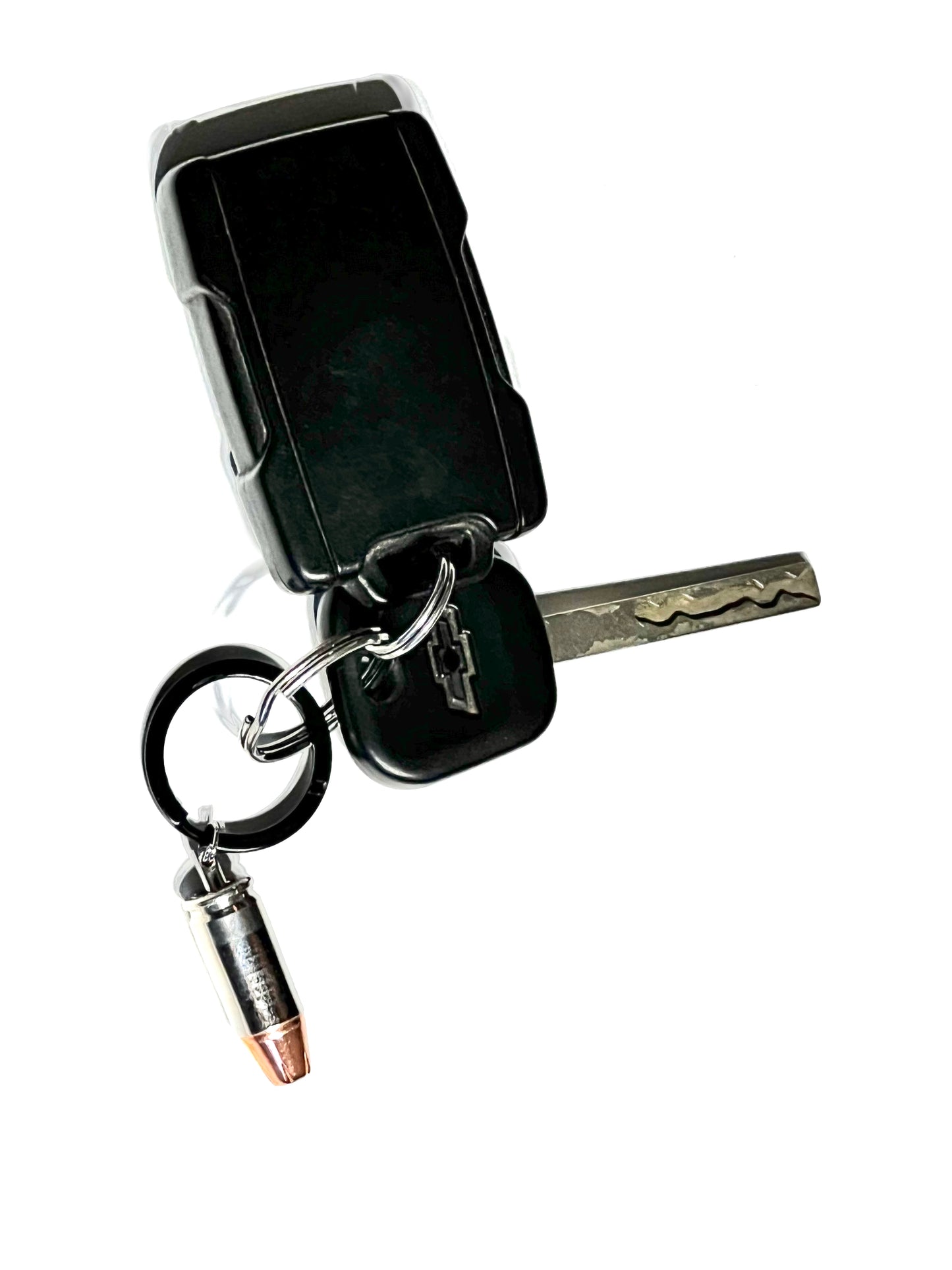 9mm Nickel Plated HP Keychain