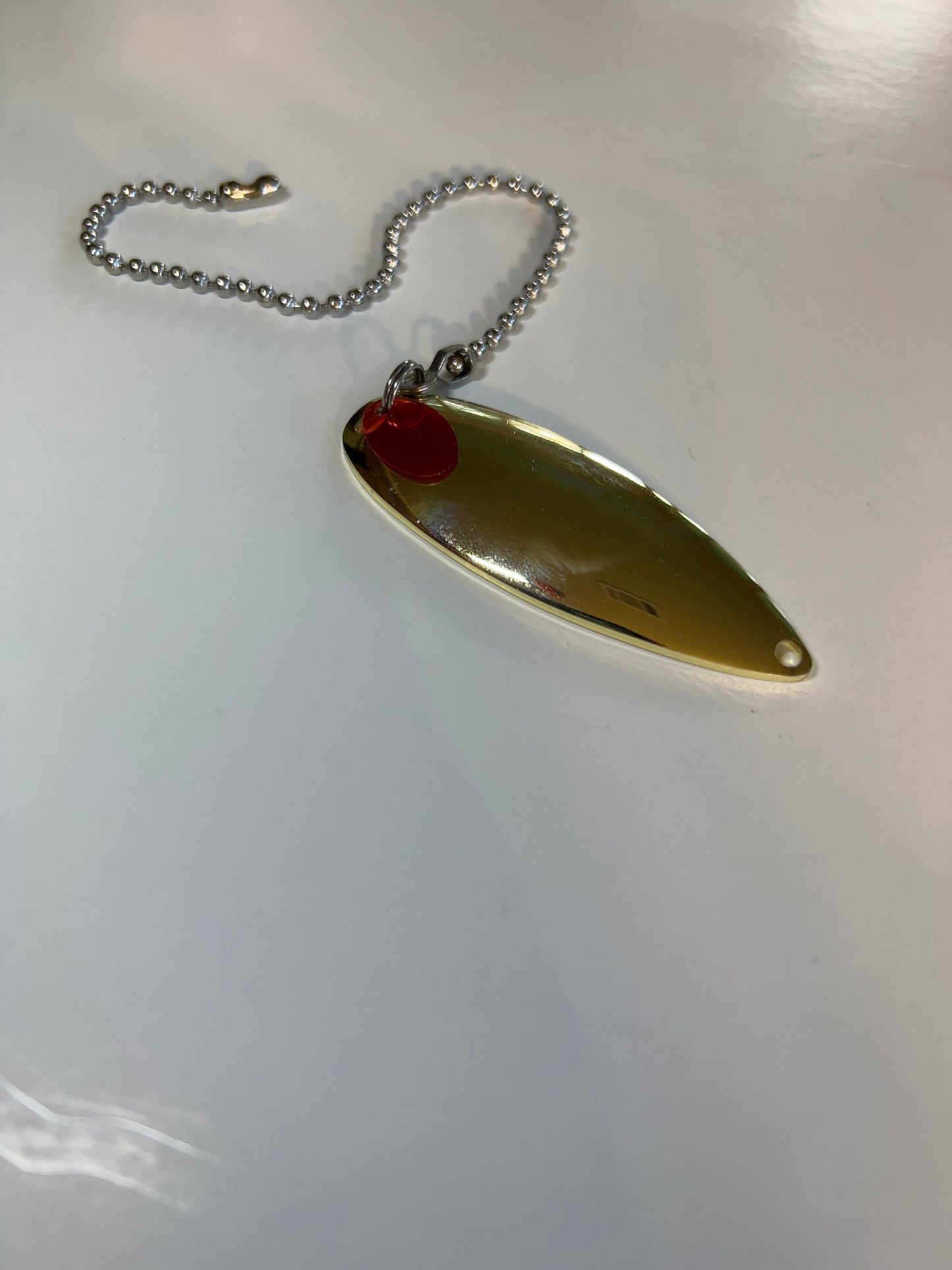 Gold Spoon Chain Pull