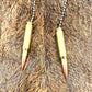 .308/7.62 Bullet Ceiling Fan, Lamp Chain Pulls (Brass Casing)- 1 or 2 Piece Set- Silver or Black Chain Bead (Black Chain)