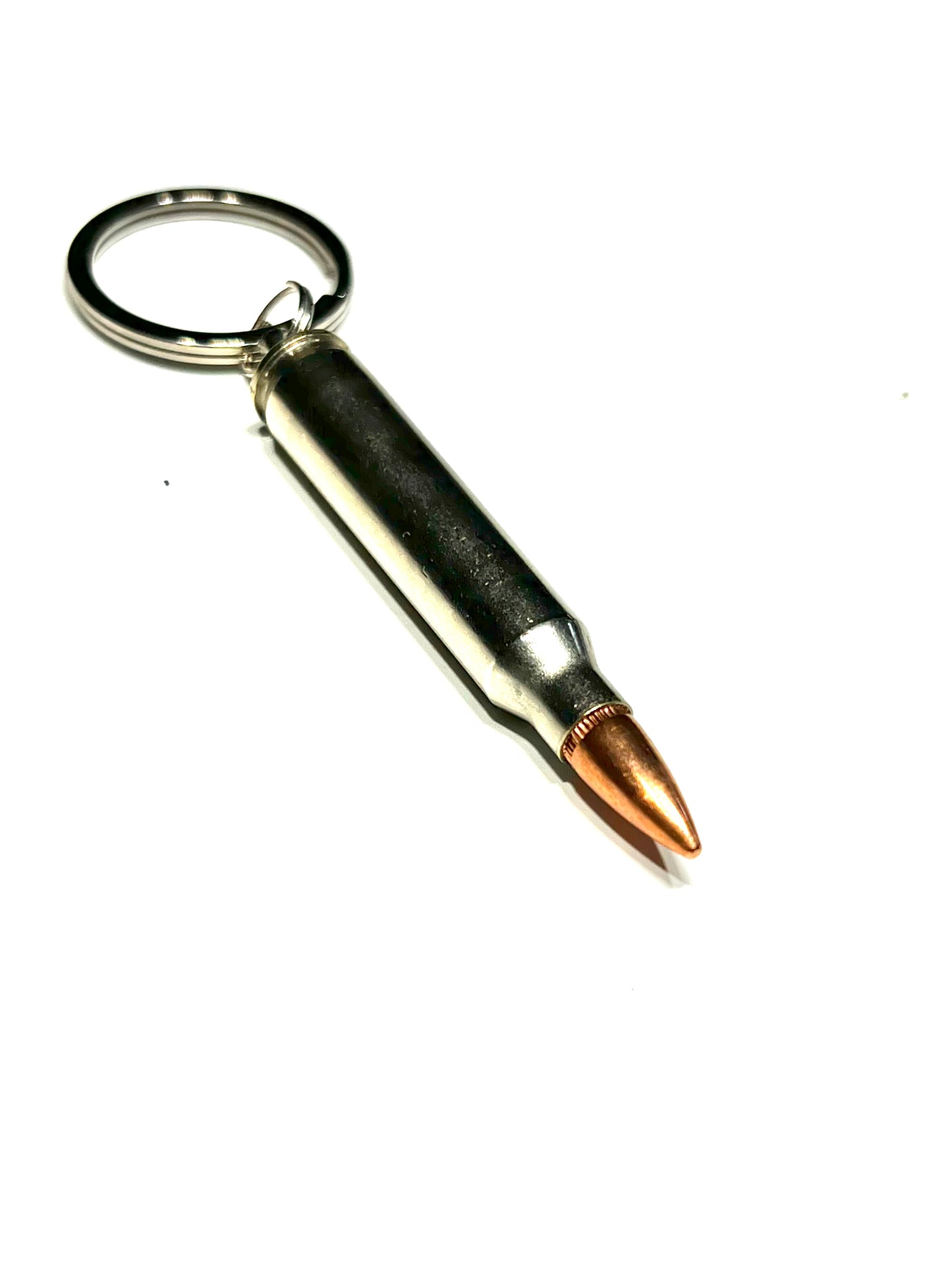 223/5.56 FMJ Nickel Plated Keychain