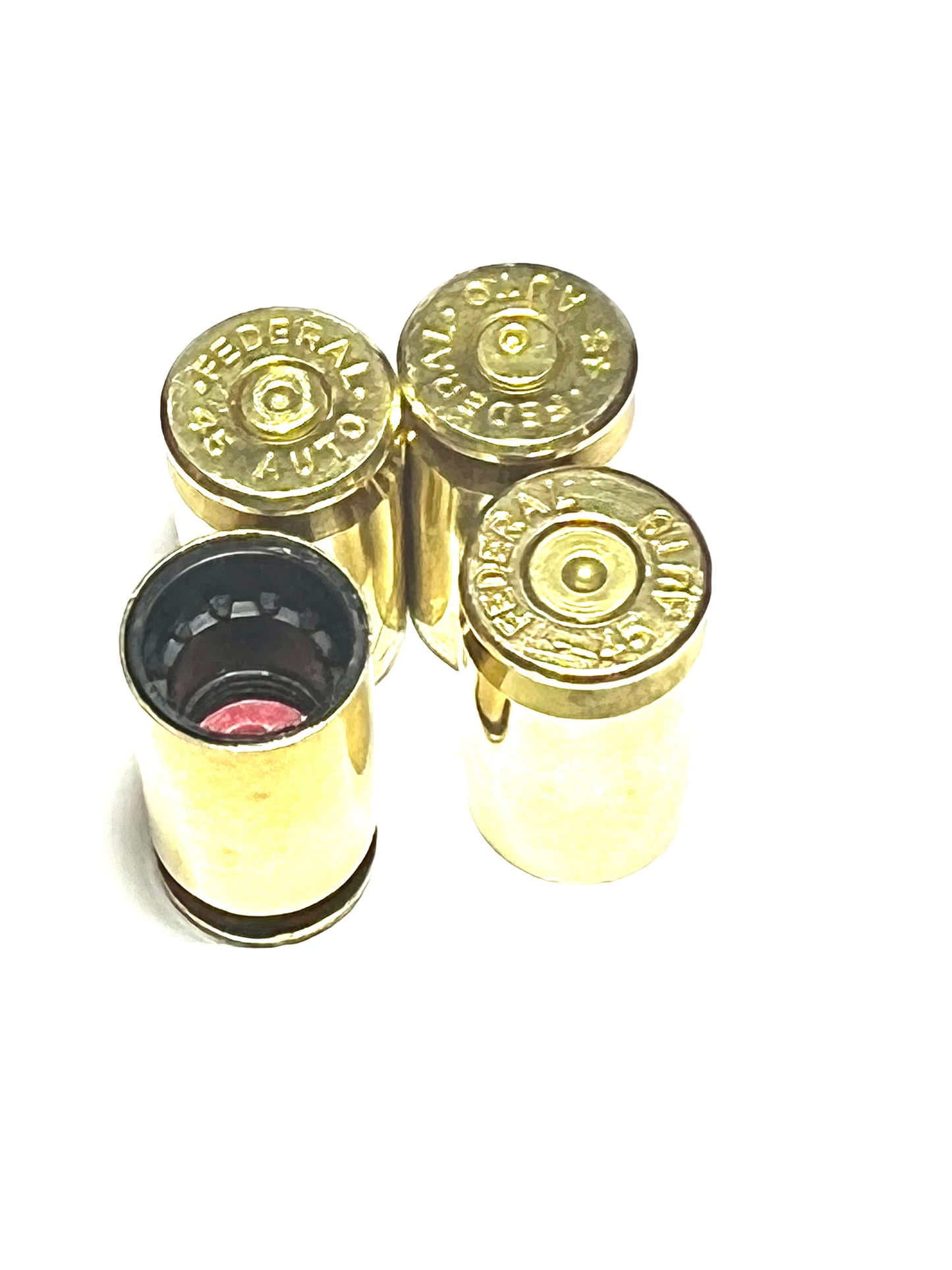 40 Caliber Nickel Bullet Valve Stem Caps