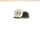 .40 cal nickel plated hat-tie tac